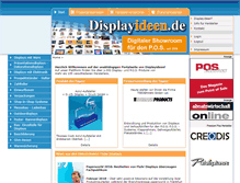 Tablet Screenshot of displayidee.com